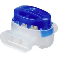 3M 314 Aansluiting Flexibel: 0.5-1.5 mm² Massief: 0.5-1.5 mm² Aantal polen: 3 50 stuk(s) Blauw