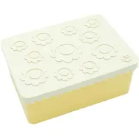Blafre Lunchtrommel L Bloemen Beige Licht Geel