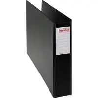 Biurfol A3 Verticale Binder 2 Ringen 7cm Met Zwarte PVC Folie