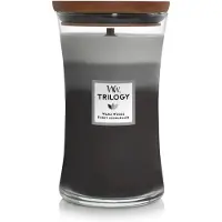 Woodwick Trilogy Large Warm Woods 610g Kaars