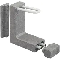 Uponor radiatoraansluitblok 16mm 50x260x240mm 1013134