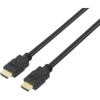 Speaka Professional SP-7870112 HDMI-kabel HDMI Aansluitkabel HDMI-A-stekker, HDMI-A-stekker 10.00 m Zwart Audio Return Channel (ARC), Vergulde steekcontacten