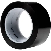 3M 471F 471S50 PVC-plakband Zwart (l x b) 33 m x 50 mm 1 stuk(s)