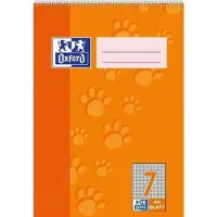 Oxford 100050389, Oranje, A5, 90 g/m²