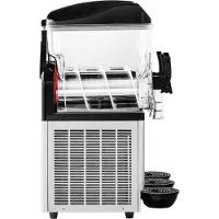 Vevor Commerciële Slush IJsmachine 45L Slushie Maker met 3 Tanks