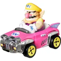 Hot Wheels Mario Kart MarioKart Wario and Badwagon, Racewagen, 3 jaar, Metaal, Kunststof, Meerkleurig