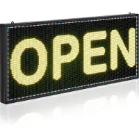 Vevor programmeerbaar LED-bord P6 Full Color flexibel digitaal scrollpaneel
