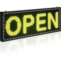 Vevor Programmeerbaar LED-bord P10 Full Color Flexibel Digitaal Scrollend Paneel