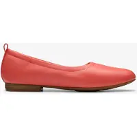 Clarks Fawna Soft Coral Leather Schoenen