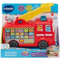 Vtech Rescue Buddies Fire Engine Truck Rood Kinderen