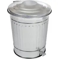 Guillouard Amerikaanse prullenbak met pedaal 40 l - - 080341
