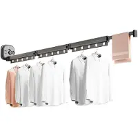 Kitchen Move Uitschuifbaar wand-wasdroogrek 125cm PYTHON