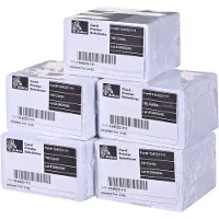Zebra Premier PVC Card, 30 mil (5 packs x 100)