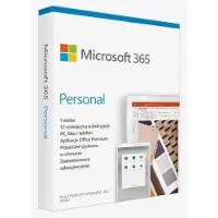 Microsoft 365 Personal PL (1 gebruiker; 5 apparaten; 12 maanden; fysieke versie; Polen) (EP2-32454)