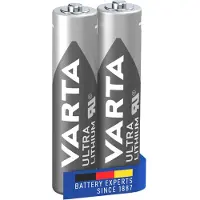 Varta Ultra Lithium AAA 2-pack Batterijen