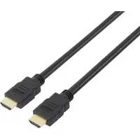 Speaka Professional SP-7870116 HDMI-kabel HDMI Aansluitkabel HDMI-A-stekker, HDMI-A-stekker 15.00 m Zwart Audio Return Channel (ARC), Vergulde steekcontacten