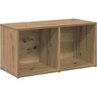 vidaXL Tv-meubelset 2 st Artisan Eiken Bewerkt hout