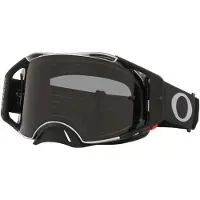 Oakley Airbrake MX Tuff Blocks Black Gunmetal - Dark Grey Goggle / Ref: OO7046-C3