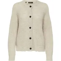 Selected Gebreid vest beige