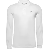 Lacoste Polo Men L1312 Longsleeve Classic Fit White-9
