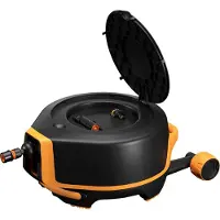 Fiskars X-Series Waterwheel XL 1067548 Slangwagen 13 mm 27 m 1/2 inch 1 stuk(s) Zwart, Oranje