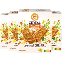 CEREAL 4x Speculoos met Stukjes Amandel 110 gr