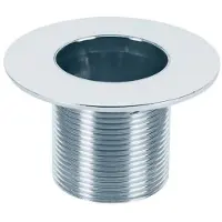 AstralPool Stainless Steel 50mm With Cover 21644 Suction Nozzle For Concrete Pools Zilver