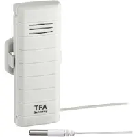 TFA-Dostmann Kat.Nr. 30.3301.02 Weather Hub Temperatursender mit wasserdichtem Kabel Kat.Nr. 30.3301.02 Draadloze thermometer