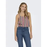 ONLY - ONLALMA LIFE POLY CYRUS SINGLET AOP - Dames - Blouses