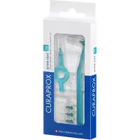 Curaprox Prime Start 06 met houders - Turquoise