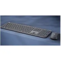Logitech MK950 toetsenbord Inclusief muis Kantoor RF-draadloos + Bluetooth QWERTY Scandinavisch Grafiet