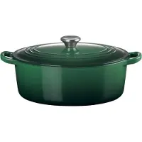 Le Creuset Braadpan Ovaal Tradition 'Juniper' Ø31cm / 6.3L