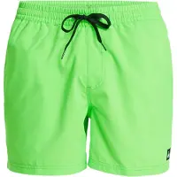 Quiksilver Zwemshorts 'Everyday Solid 15' neongroen / zwart