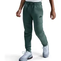 Nike Tech Fleece Sportswear Joggingbroek Kids Donkergroen Zwart