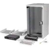 Digitus DN-49104-SET SOHO Pro netwerkset, 254 mm (10") - 12U, 315 x 300 mm (B x D)