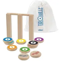 Vilac strategiespel TirOkille - familiespel bowlen en kegelen.