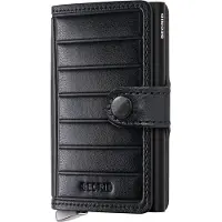 Secrid Miniwallet Emboss Lines Leren Portemonnee