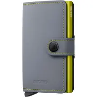 Secrid Miniwallet Matte Leren Portemonnee