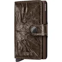 Secrid Miniwallet Crunch Bruin dames