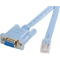 StarTech.com .com 1,8m RJ45 naar DB9 Cisco console management routerkabel - mannelijk/vrouwelijk, 1,8 m, blauw, RJ-45, DB-9, connector, aansluiting