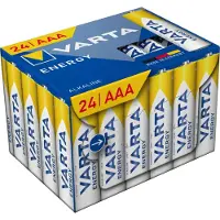 Varta AAA (LR03) Energy batterijen - 24 stuks in blister