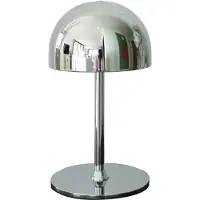 Sirius LED tafellamp Tim, chroomkleurig, hoogte 22 cm, IP54 Tim, Woon-/ Eetkamer, metaal, Modern