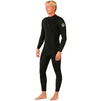 Rip Curl Dawn Patrol 4/3 Mm Wetsuit Met Lange Mouwen En Rits Op De Rug