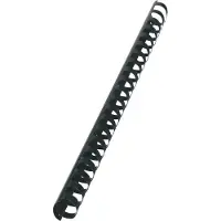 GBC Din A4 Oval Plastic Comb 32 Mm 50 Units Zwart Kinderen