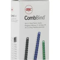 GBC 4028 CombBind bindrug 12 mm zwart (100 stuks)