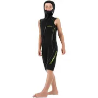 SCUBAPRO Rebel 5 Mm Sleeveless Junior Shorty Zwart S Jongen