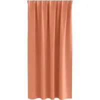 vidaXL Blackout Gordijnen met Ringen 2 st Terracotta 175 x 140 cm