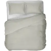 Kayori Dekbedovertrek Naka Saliegroen Katoen-200 x 200 / 220 cm | 2-Persoons