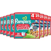 Pampers Baby Dry Pants - Maat 4 - Megapack - 200 stuks - 9/15KG - 8 x 25 luierbroekjes - Paw Patrol editie