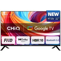 Chiq L32FM10V - Smart TV 32 Inch - Full HD - Metalen Randloos - Google Assistant - Dolby Audio - HDMI - 2025 Nieuw
